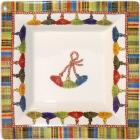 Coffret de 1 cendrier carr� G.M. - 17x17 cm