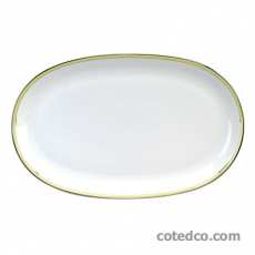 Plat ovale � aile