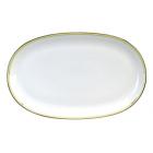 Plat ovale � aile