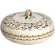 Coffret de 1 bonbonnière à bouton - diam. 15,8 cm