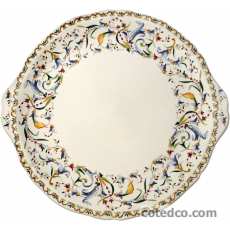 Coffret de 1 plat � g�teaux - diam. 30,7 cm