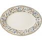 Coffret de 1 plat ovale n� 6 - 39,3x29 cm