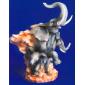 Vase ht : 39.5cm Elephant