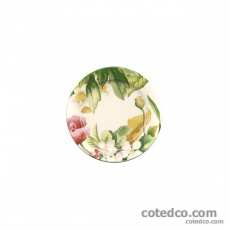 Coffret de 2 dessous de carafe - diam. 12,8 cm