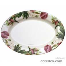 Coffret de 1 plat ovale n� 6 - 37x26 cm