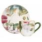 Coffret de 6 tasses et soucoupes moka - 10 cl