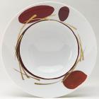 Assiette creuse � aile