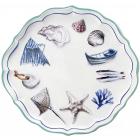 Coffret de plat � g�teaux Mer - diam. 31.7 cm