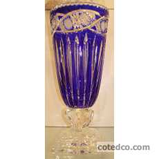 Vase Bleu Cobalt 33cm