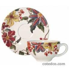 Coffret de 6 tasses et soucoupes th� - 19 cl