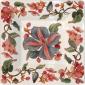 Coffret de 1 cendrier carr� G.M. - 17x17 cm