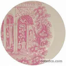 Assiette de d�coration Statue 27 cm