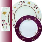 Assiette creuse à aile 220mm