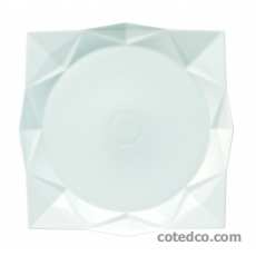 Assiette plate carr�e 23x23cm
