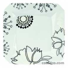 Assiette dessert carr�e 21.5x21.5cm
