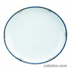 Plat ovale � aile