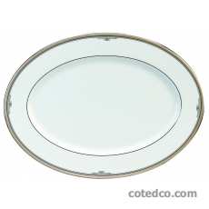 Plat ovale � aile