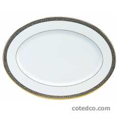 Plat ovale � aile
