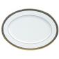 Plat ovale � aile