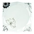 Assiette plate carr�e 23x23cm