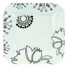 Assiette dessert carr�e 21.5x21.5cm