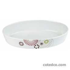 Plat ovale � sabot surhauss� 340 x 225 mm