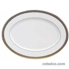 Plat ovale � aile