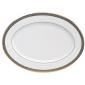 Plat ovale � aile