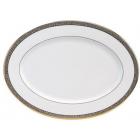 Plat ovale � aile