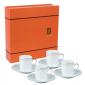 Coffret 4 P-Tasse caf� Excentric Vert