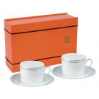 Coffret 2 P-Tasse D�jeuner Excentric Vert