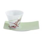 P-Tasse gobelet soucoupe rose