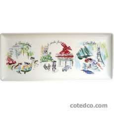 Coffret de 1 plat � cake - 36 x 15.5cm