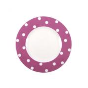 Assiette Plate 29cm -  Pois Violet