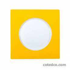 Assiette de pr�sentation 32cm - Jaune