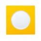 Assiette de pr�sentation 32cm - Jaune