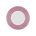Assiette Plate 29cm -  Lines Prune