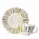 Coffret de 6 tasses et soucoupes th� - 19 cl - 20 cl