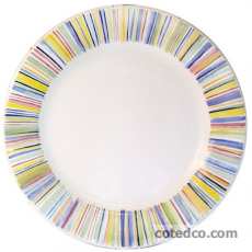 Coffret de 6 Assiettes plates extra - diam. 27,4 cm