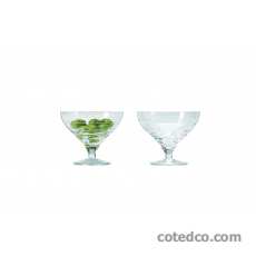 Coffret 6 coupelles sur pied 13cm