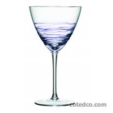 Coffret 6 Verres � eau Violet
