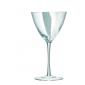 Coffret 4 Verres � pied - Jazz Blanc