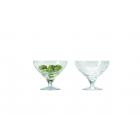Coffret 6 coupelles sur pied 13cm