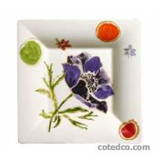 Coffret de 1 cendrier carr� G.M. - 17x17 cm
