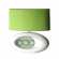 Lampe Sabata Blanc & Vert hauteur 44cm