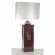 Lampe Tora Aubergine hauteur 72cm