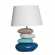Lampe Galeo Bleu Ficelle hauteur 61cm