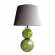 Lampe Cristo Vert hauteur 62cm