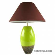 Lampe Kyoto Vert hauteur 69cm
