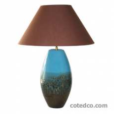 Lampe Kyoto Bleu hauteur 69cm